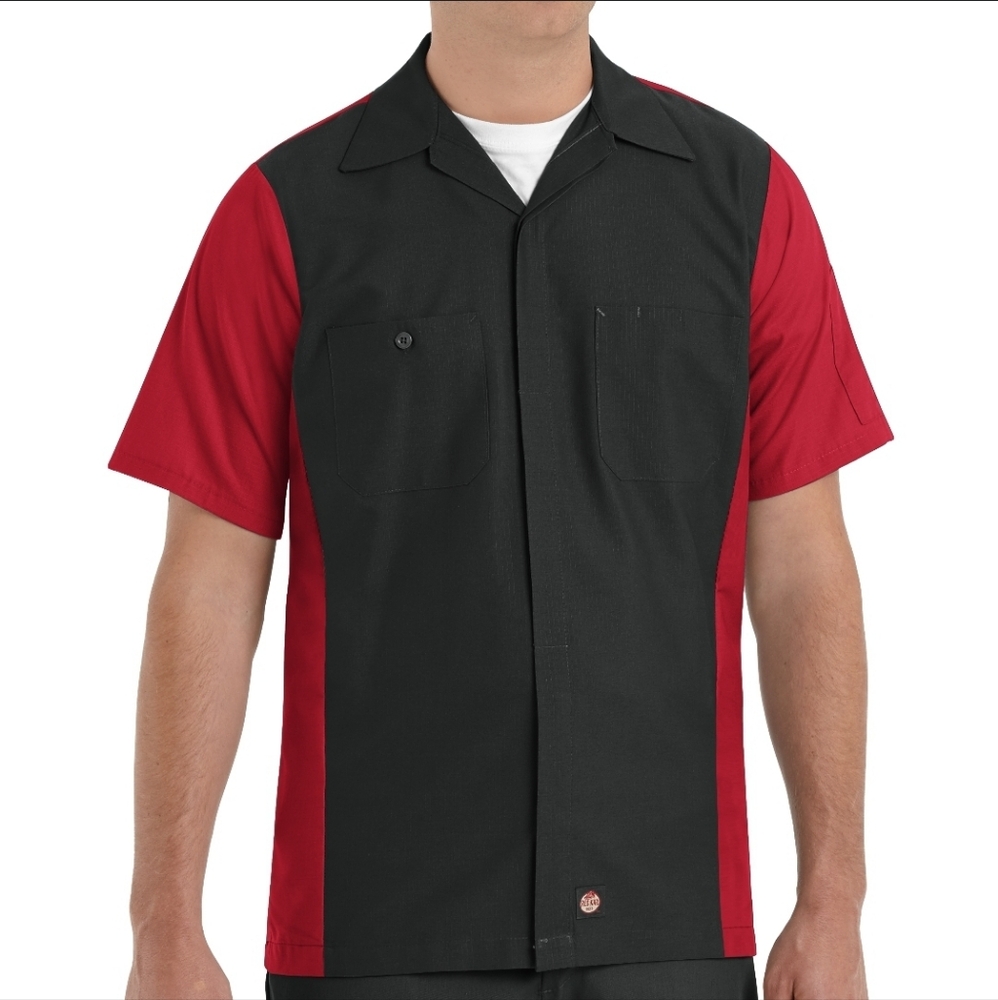 Red Kap Standard Ripstop Crew Shirt